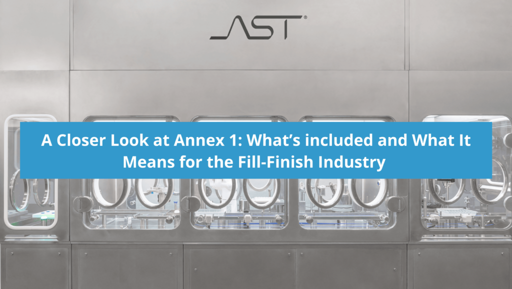 AST isolator in a cleanroom setting and how this works with annex 1AST isolator in a cleanroom setting and how this works with annex 1